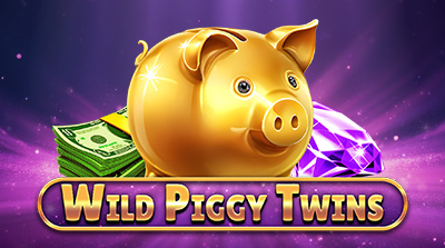 Retro Wild Piggy Twins